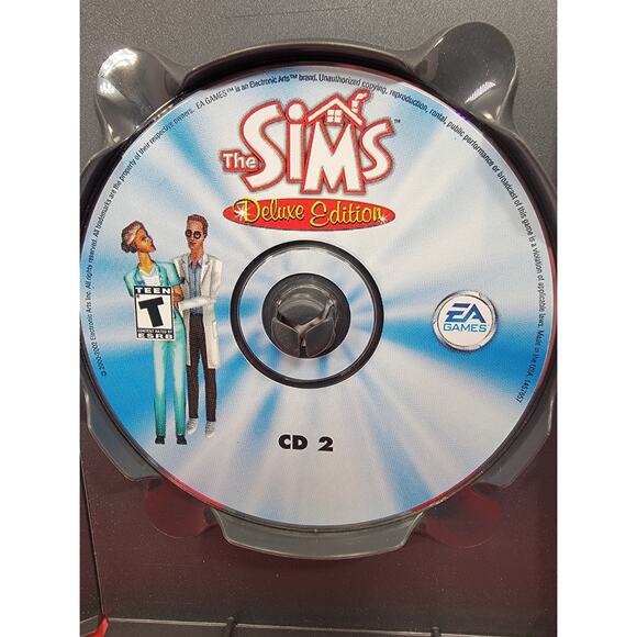 The Sims Deluxe Edition PC Game 2-Disc Set Complete With Manual - Picture 6 of 8